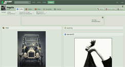 Desktop Screenshot of magolia.deviantart.com