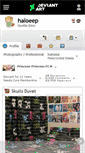 Mobile Screenshot of haloeep.deviantart.com