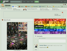 Tablet Screenshot of haloeep.deviantart.com