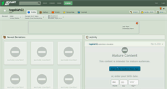 Desktop Screenshot of hogablah02.deviantart.com
