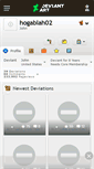 Mobile Screenshot of hogablah02.deviantart.com