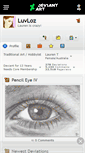 Mobile Screenshot of luvloz.deviantart.com