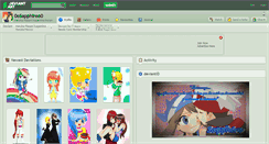 Desktop Screenshot of 0osapphireo0.deviantart.com