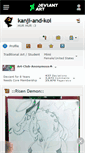 Mobile Screenshot of kanji-and-koi.deviantart.com