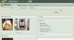 Desktop Screenshot of jiraiya-club.deviantart.com