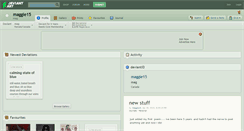 Desktop Screenshot of maggie15.deviantart.com