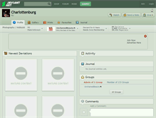 Tablet Screenshot of charlottenburg.deviantart.com