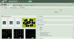 Desktop Screenshot of glfsd.deviantart.com