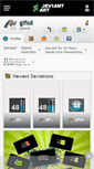 Mobile Screenshot of glfsd.deviantart.com