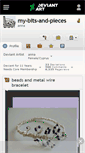 Mobile Screenshot of my-bits-and-pieces.deviantart.com