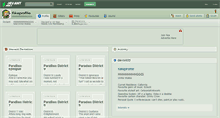 Desktop Screenshot of fakeprofile.deviantart.com
