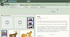 Desktop Screenshot of godendag.deviantart.com