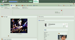 Desktop Screenshot of moyaxxx.deviantart.com