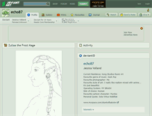 Tablet Screenshot of echo87.deviantart.com