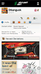 Mobile Screenshot of dikanguok.deviantart.com