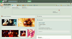 Desktop Screenshot of devon-espal.deviantart.com