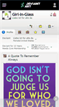 Mobile Screenshot of girl-in-glass.deviantart.com
