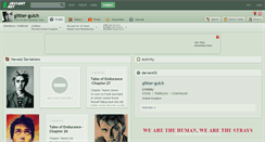 Desktop Screenshot of glitter-gulch.deviantart.com