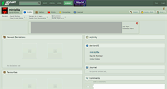 Desktop Screenshot of minizilla.deviantart.com