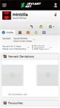 Mobile Screenshot of minizilla.deviantart.com
