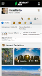 Mobile Screenshot of mcastiello.deviantart.com