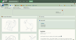 Desktop Screenshot of goldoc.deviantart.com