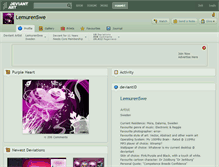 Tablet Screenshot of lemurenswe.deviantart.com