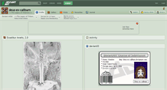 Desktop Screenshot of deus-ex-caliburn.deviantart.com