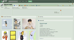 Desktop Screenshot of katsumi-angel.deviantart.com