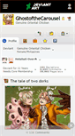 Mobile Screenshot of ghostofthecarousel.deviantart.com