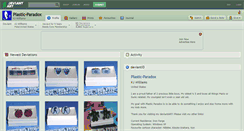 Desktop Screenshot of plastic-paradox.deviantart.com