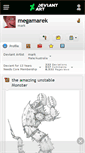 Mobile Screenshot of megamarek.deviantart.com