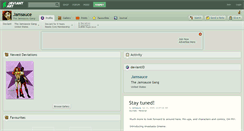 Desktop Screenshot of jamsauce.deviantart.com