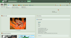 Desktop Screenshot of jinok.deviantart.com