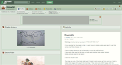 Desktop Screenshot of kinkagirl.deviantart.com