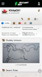 Mobile Screenshot of kinkagirl.deviantart.com