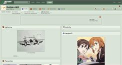 Desktop Screenshot of gustsav-mkiii.deviantart.com