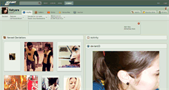 Desktop Screenshot of natyara.deviantart.com