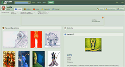 Desktop Screenshot of iarfa.deviantart.com