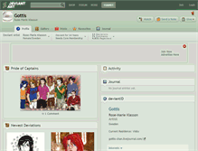 Tablet Screenshot of gottis.deviantart.com