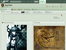 Tablet Screenshot of mozycakes.deviantart.com