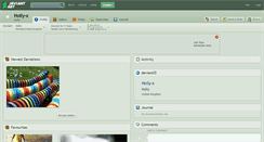 Desktop Screenshot of holly-x.deviantart.com