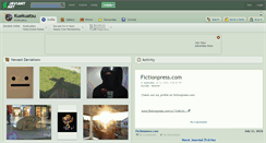 Desktop Screenshot of kuekuatsu.deviantart.com