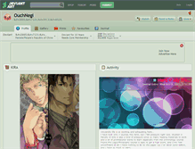Tablet Screenshot of ouchnegi.deviantart.com