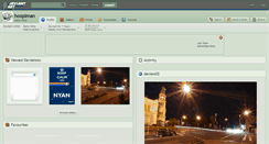 Desktop Screenshot of hoopiman.deviantart.com