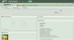 Desktop Screenshot of izzy-bella.deviantart.com