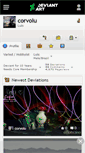 Mobile Screenshot of corvolu.deviantart.com