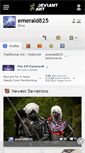 Mobile Screenshot of emerald825.deviantart.com