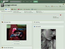 Tablet Screenshot of corragan-ceinwen.deviantart.com