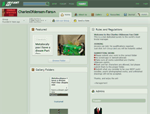 Tablet Screenshot of charlesofdensen-fans.deviantart.com